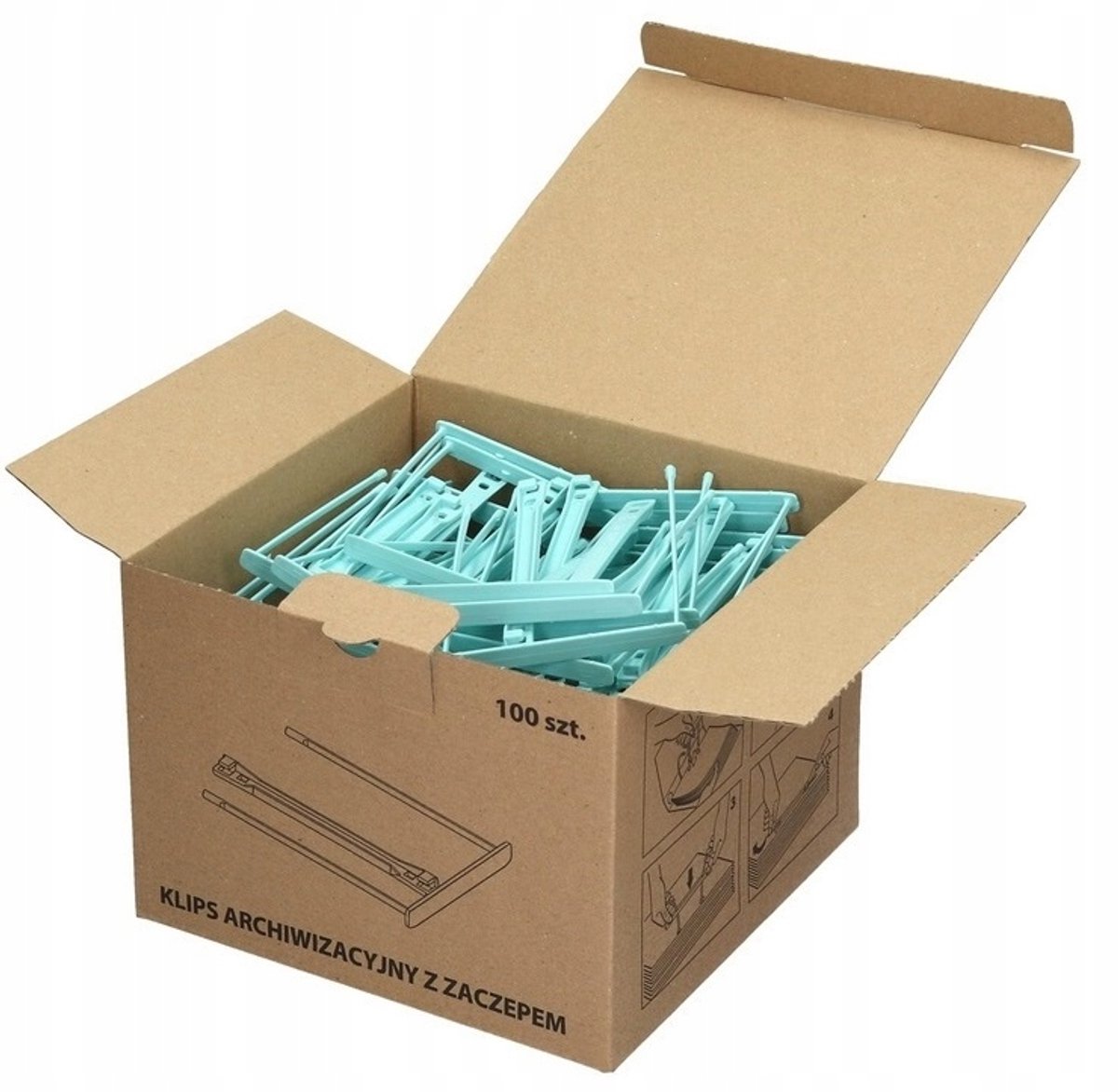 Fellowes Archiefclips 100 stuks