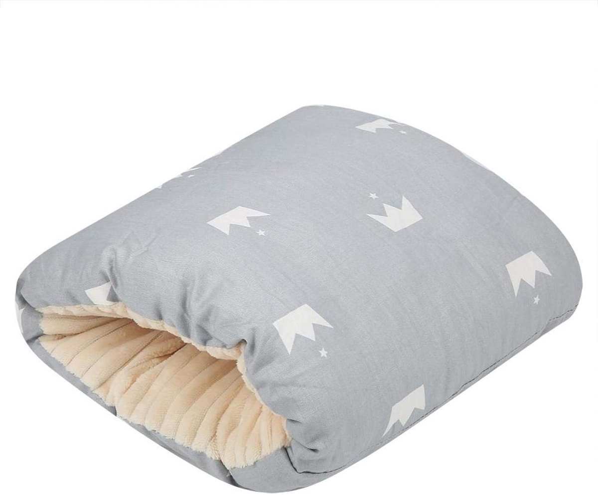 Baby Nursing Pillow, Lightweight Soft Breastfeeding Pillow for Travel for (Grey Crown) - ShopVlot