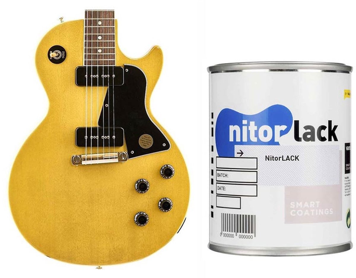 NitorLACK N260800108 Nitrocellulose Lak TV Yellow 500ml Blik