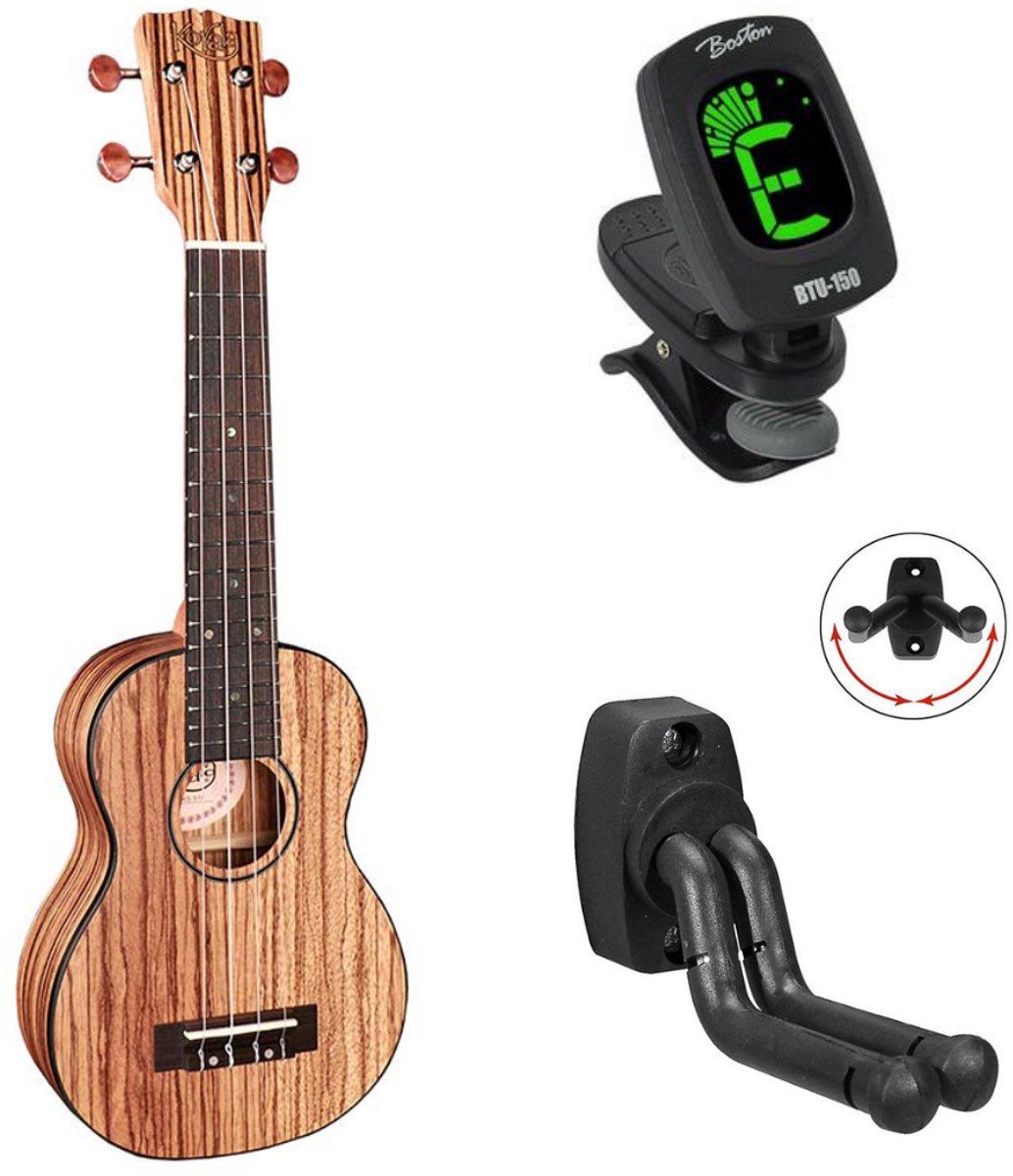Korala UKS-510 bundel Performer Series sopraan ukulele