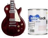 NitroLACK Nitrocellulose Lak Wijnrood voor Gitaarafwerking