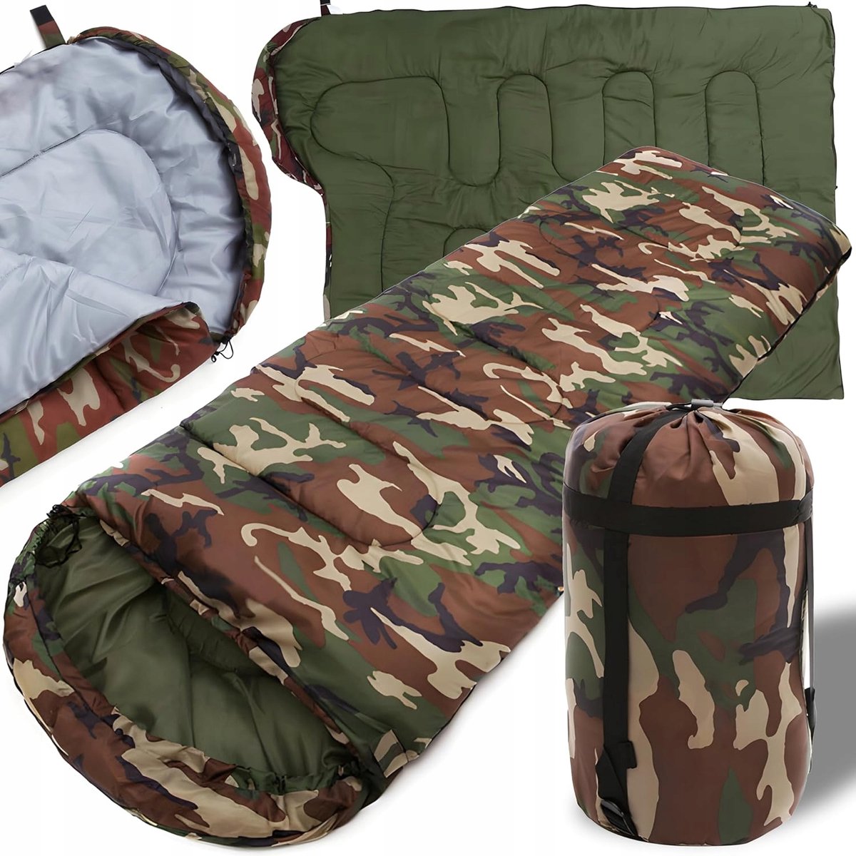 4-Seizoenen Slaapzak Ultralight (1,1kg) - Zomer & Winter