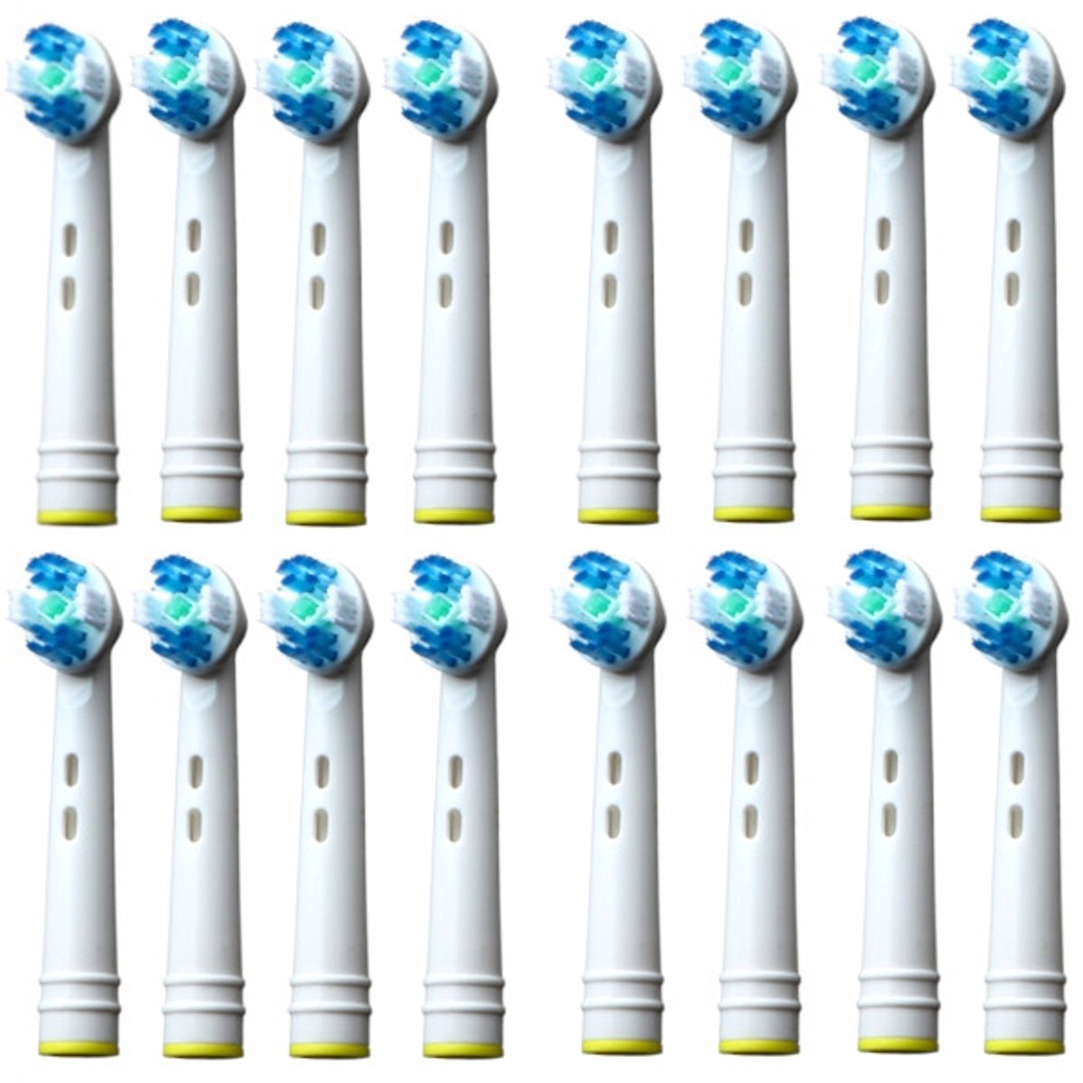 16x Opzetborstels Oral 3D Whitening Vervanging