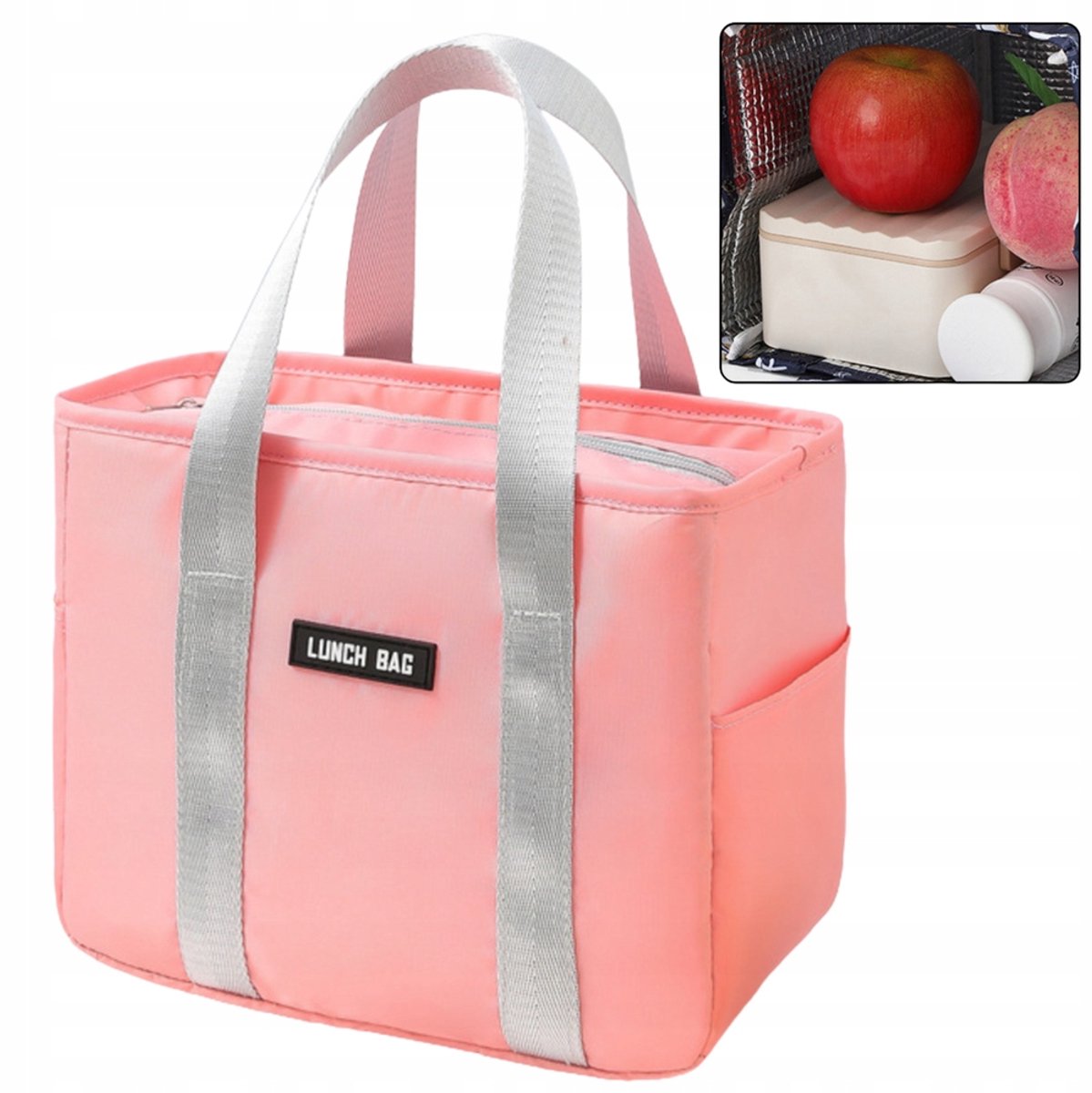 Rose Thermal Lunch Bags - 24 cm - Isolatie voor werk en school