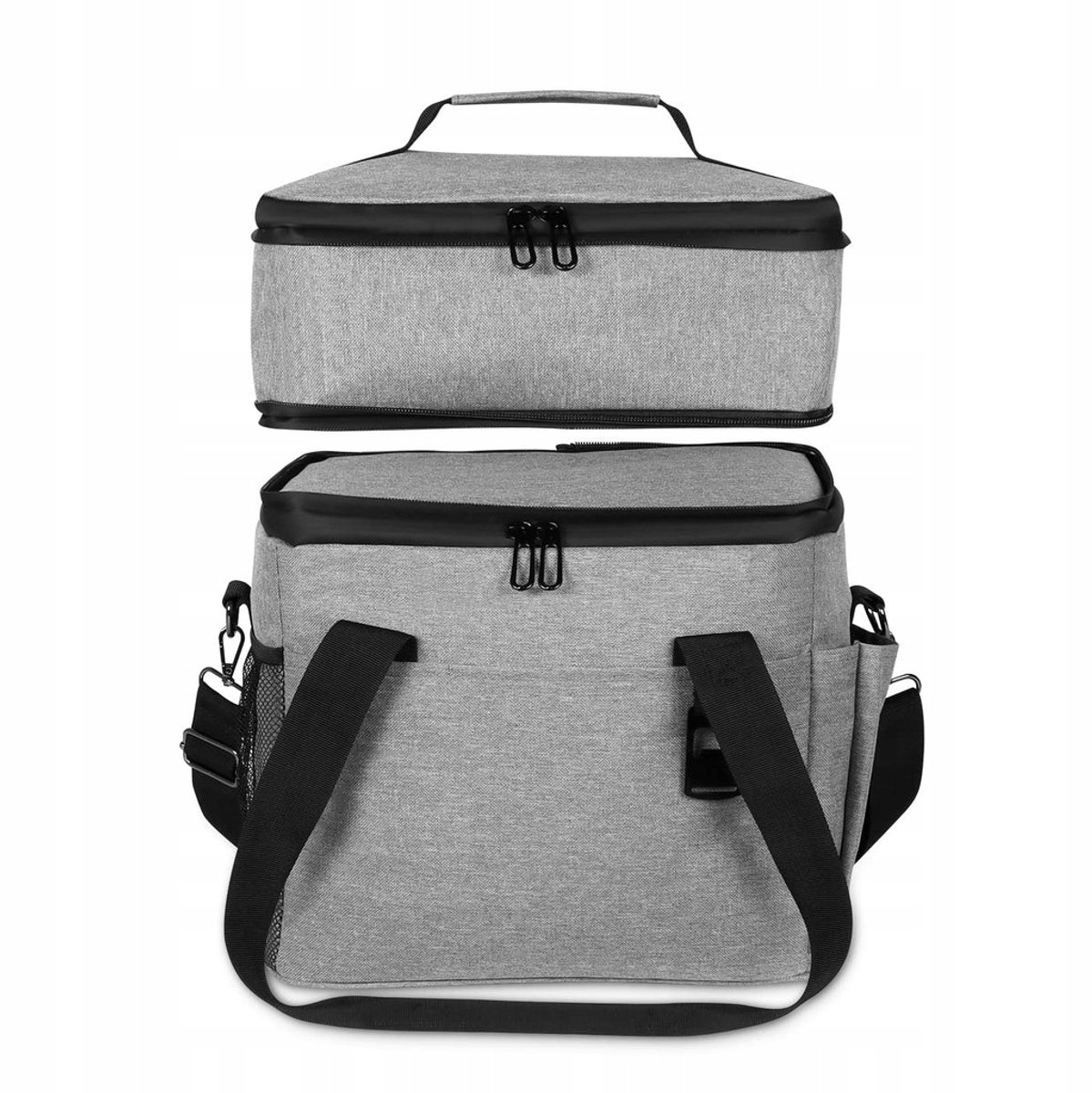 Geestock Thermotas 24L - Dubbellaags, Opvouwbaar, Grijs
