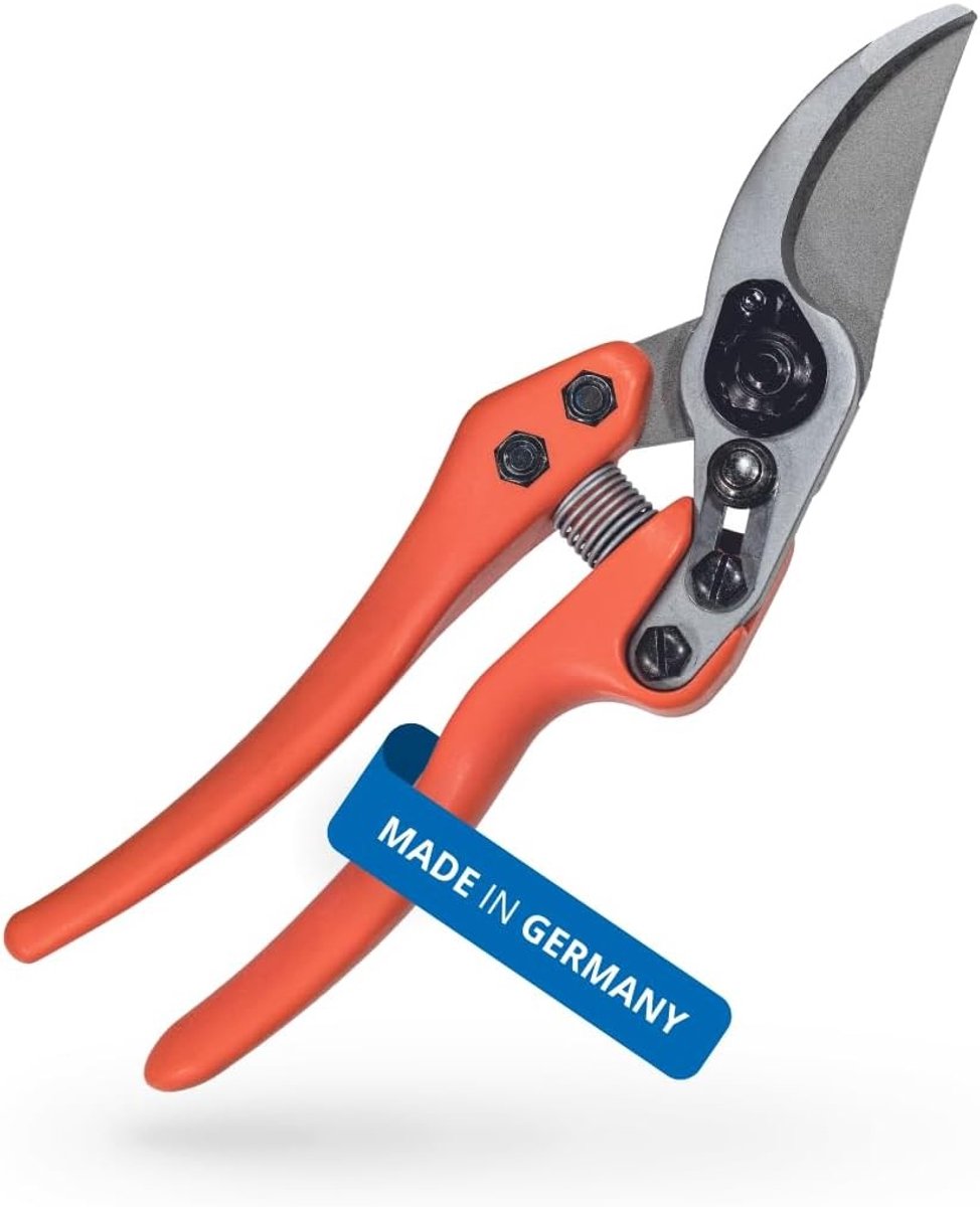 Knipschaar tuin - 21 cm - Stalen Messen met Anti-aanbaklaag - Lichte Bypass Snoeischaar voor Rechtshandigen