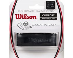 Wilson Cushion-Aire Classic Sponge Tennis/Padel Basisgrip - zwart