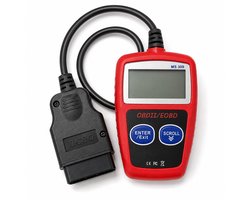 Curioshop MS309 OBD2 Scanner - Auto Uitlezen - Foutcodes Lezen & Wissen - Live Data - OBDII/EOBD