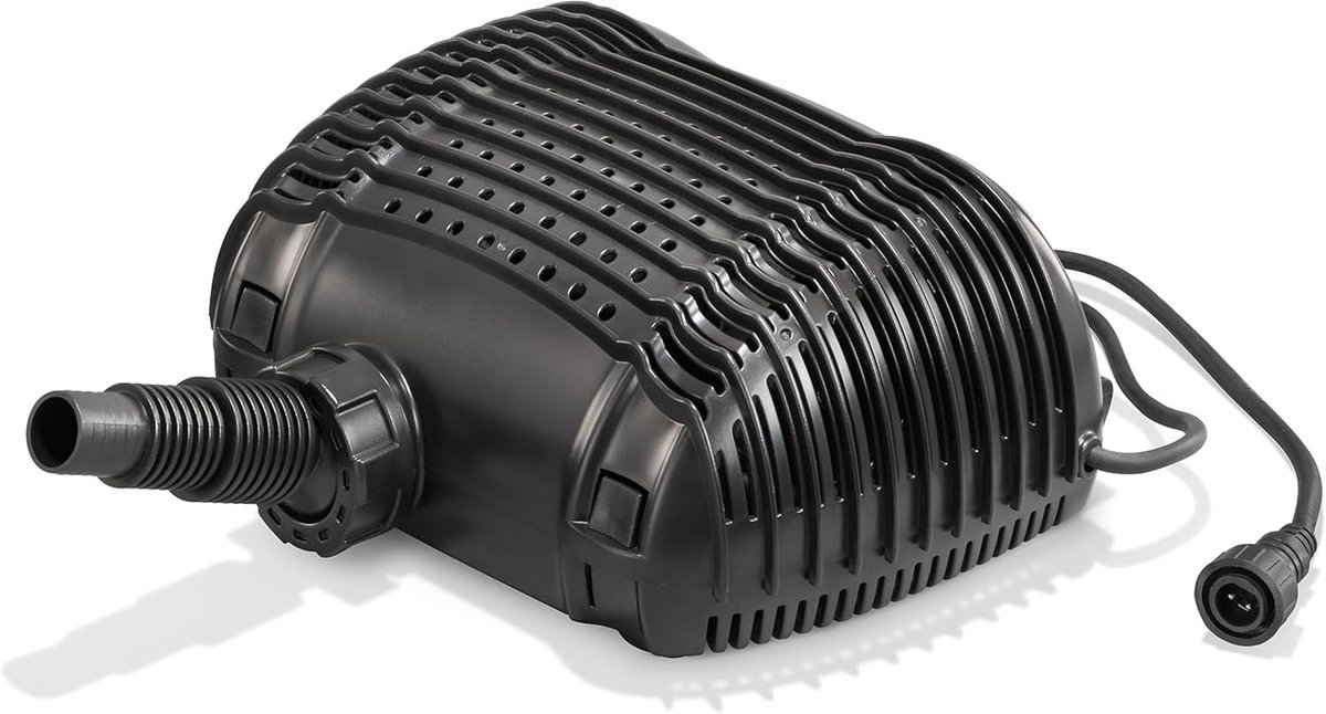 Vijverpomp 2500 l/u - 12-18V DC - krachtig en energiezuinig - ideaal voor watervallen en filters - ShopVlot