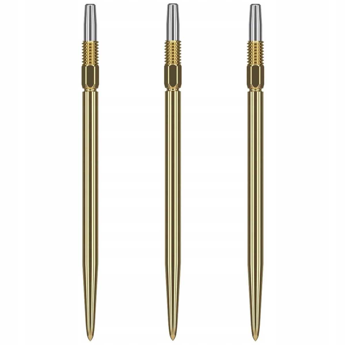 Schietschijf Swiss Point Goud Glad 40mm - 3 Stuks