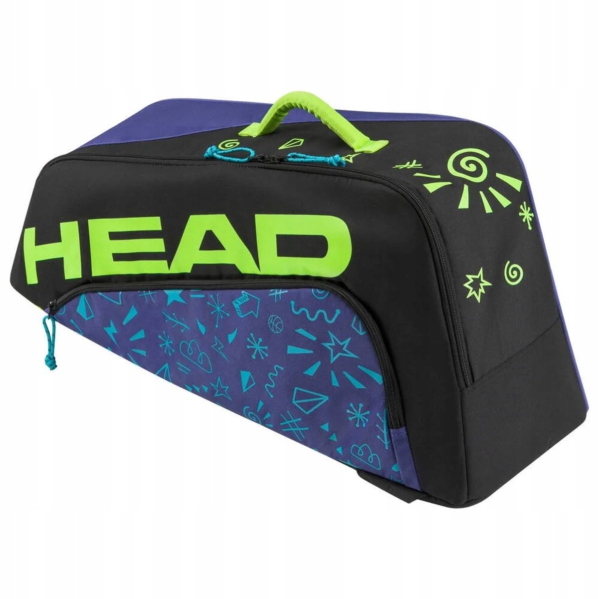 Head Kinder Tennistas Monster Ruim en Leuk Ontwerp Blauw