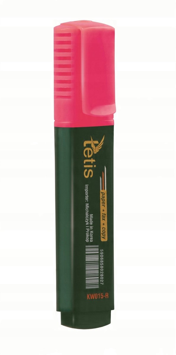 Tetis Roze Markers - Set van 12 Stuks - School & Kantoor
