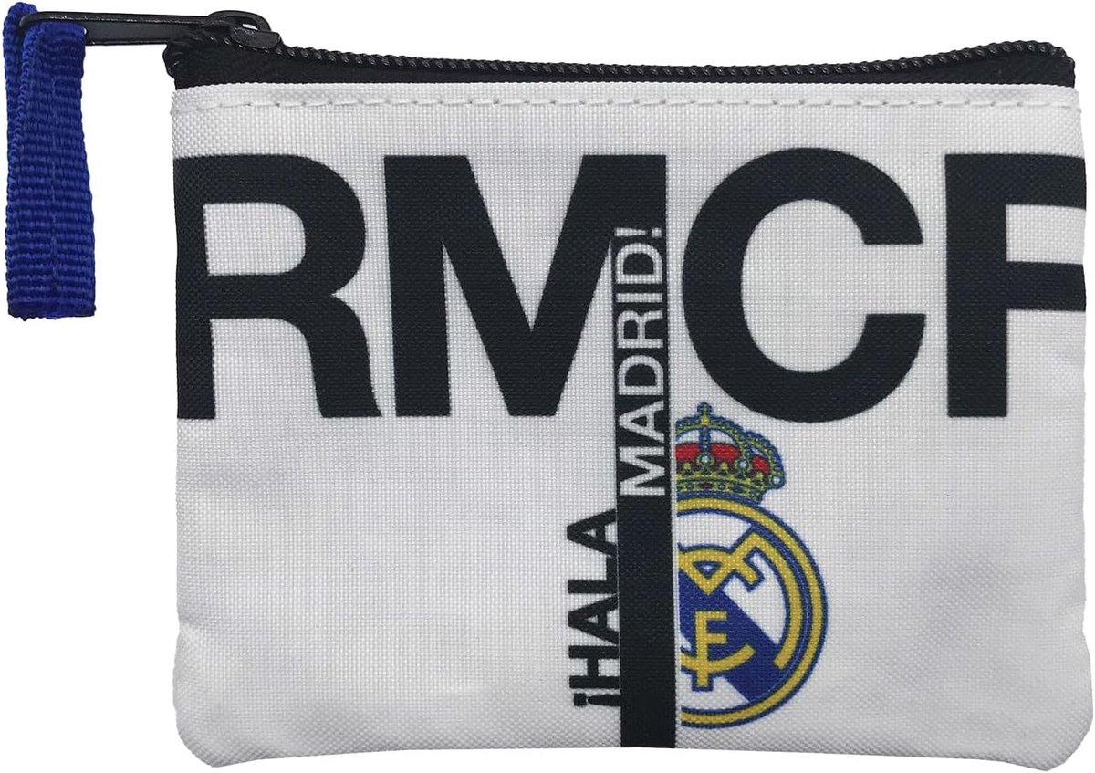 CYPBRANDS Real Madrid wallet, rectangular, White, 12.5 x 9 cm, casual - ShopVlot