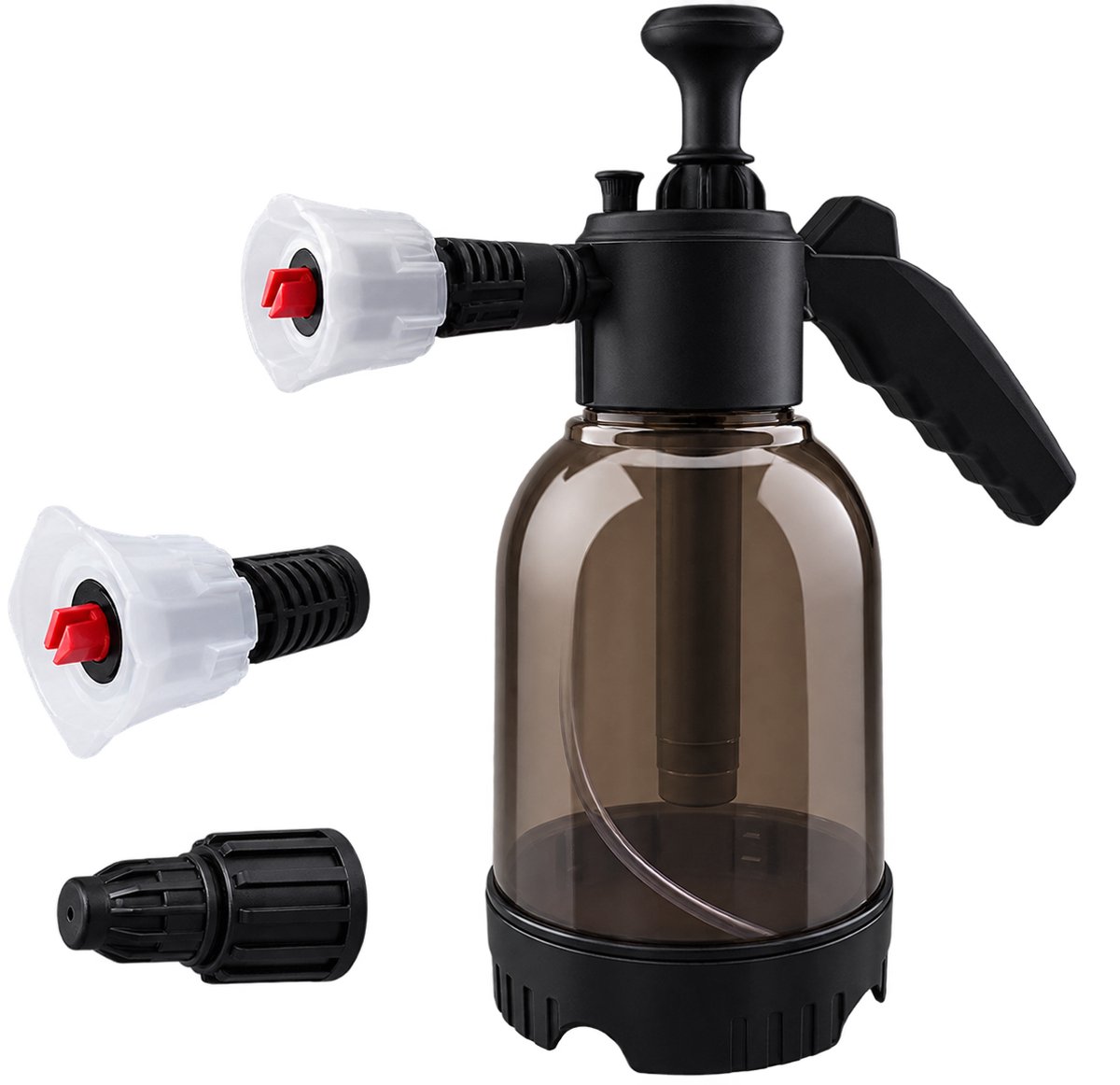 Million Shine Drukspuit Foam Sprayer 2L - Snow Foam Sprayer - Druk spuit auto - Schuimsproeier - Handpomp Sprayer - 2L Zwart