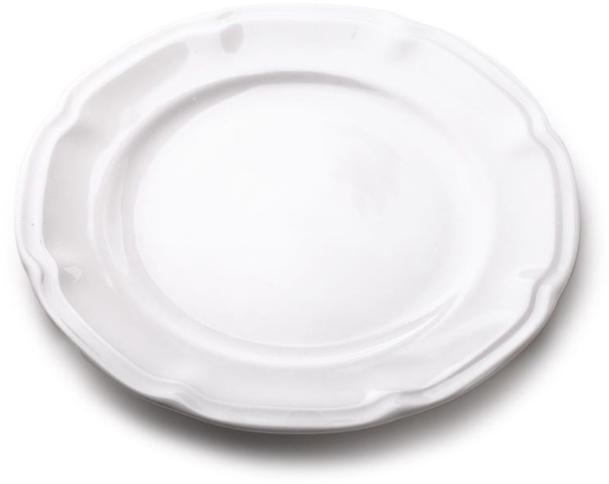 Mondex Hella Porseleinen dessertbord - 20 cm - Wit