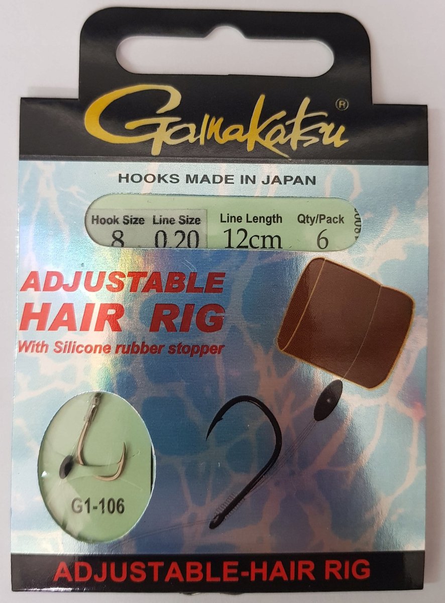 Gamakatsu BKS-G1-106 Haken met Haar - Maat 10/0,20mm