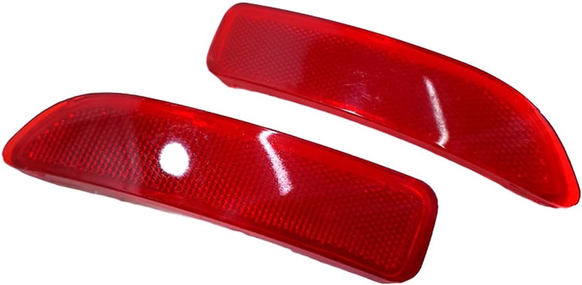 Reflector bumper achterbumper achterlicht links en rechts - PC en ABS kunststof - lange levensduur - ShopVlot