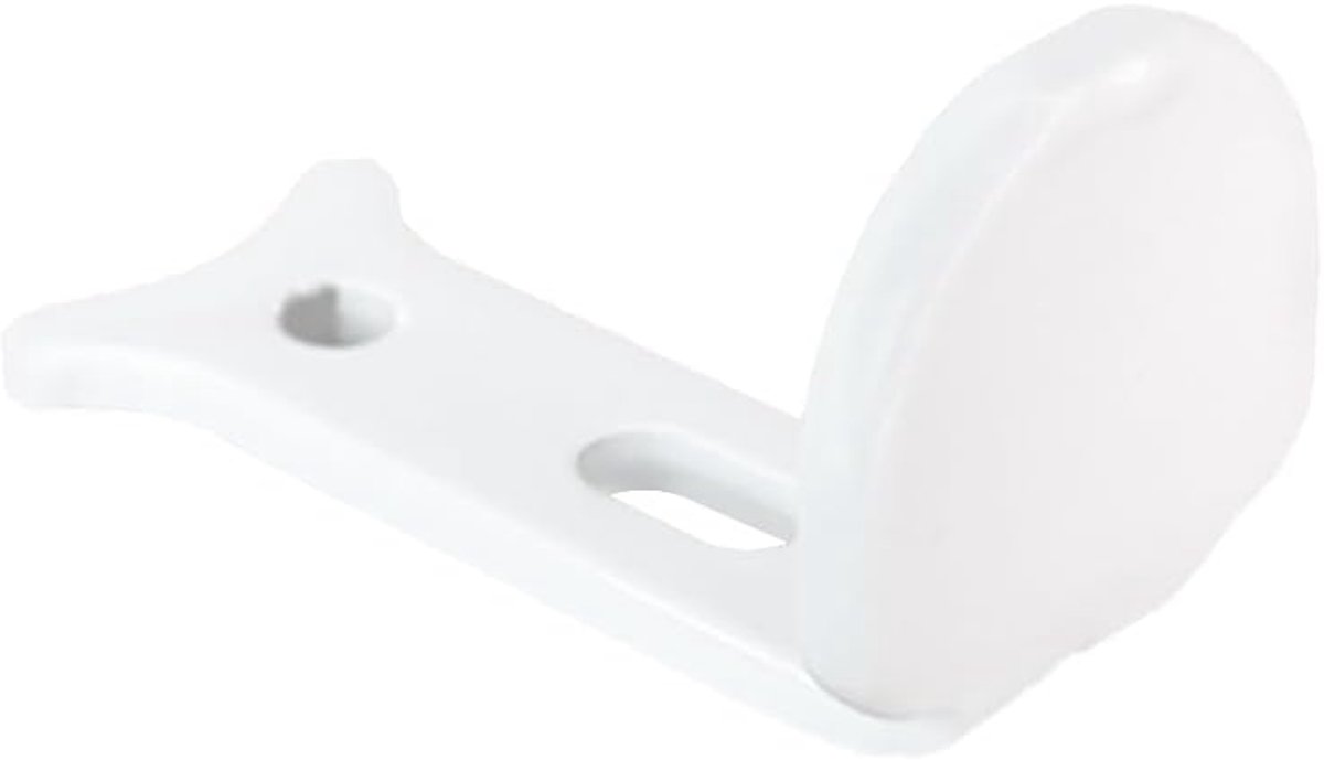 Stopper voor vouwluiken - composiet en wit aluminium - duurzame veiligheid - eenvoudig te installeren - ShopVlot