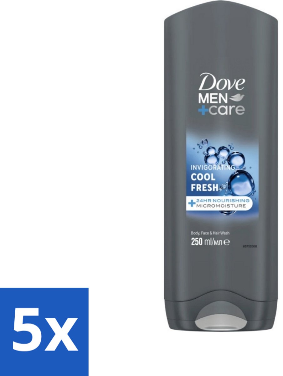 Dove Men+Care Douchegel - Cool Fresh - Bulkverpakking - 5 stuks