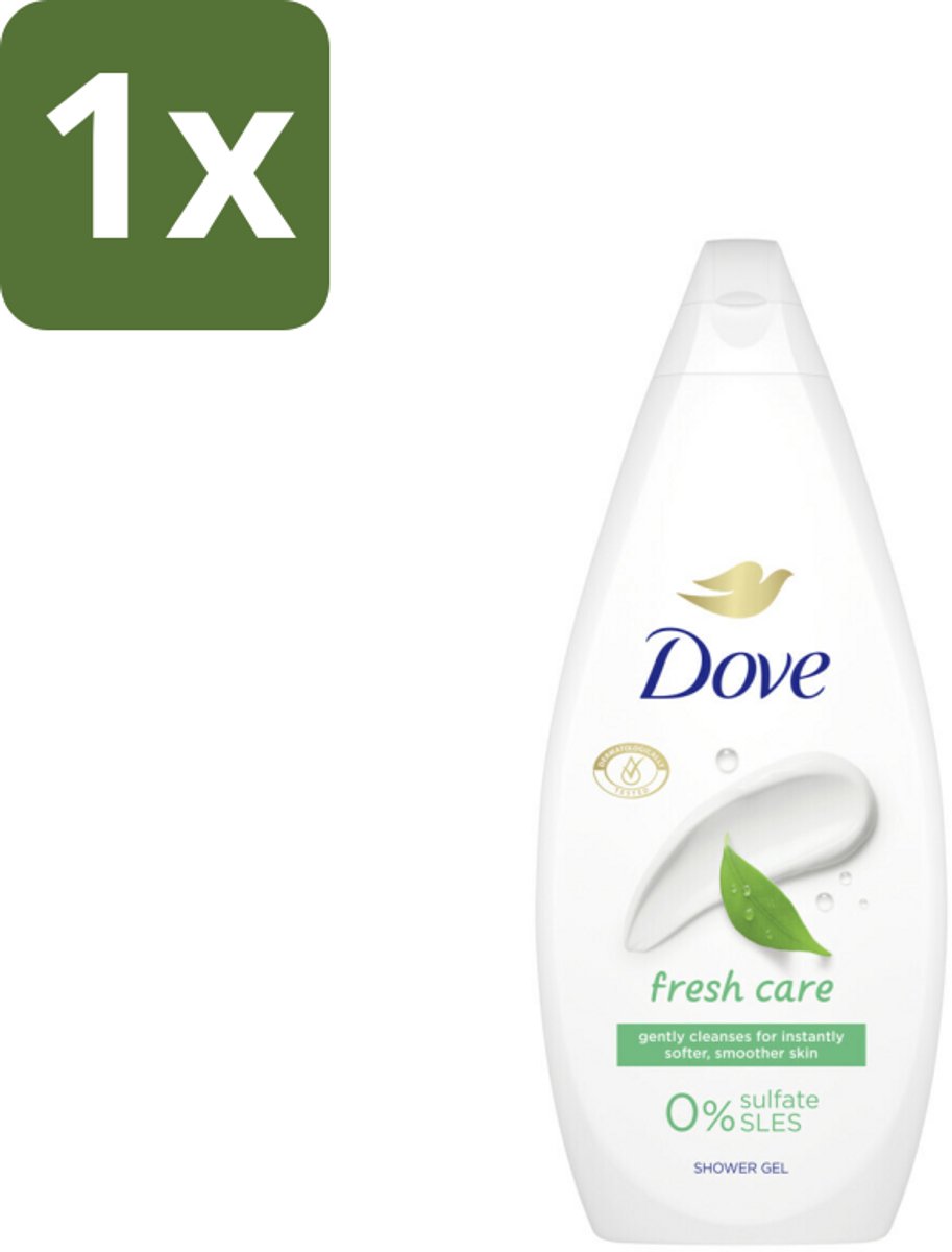 1 x Dove Douchecrème - Fresh Care - 720 ml - Douchecrème - Huidverzorging - Hydratatie - Zachte Huid - Droge Huid