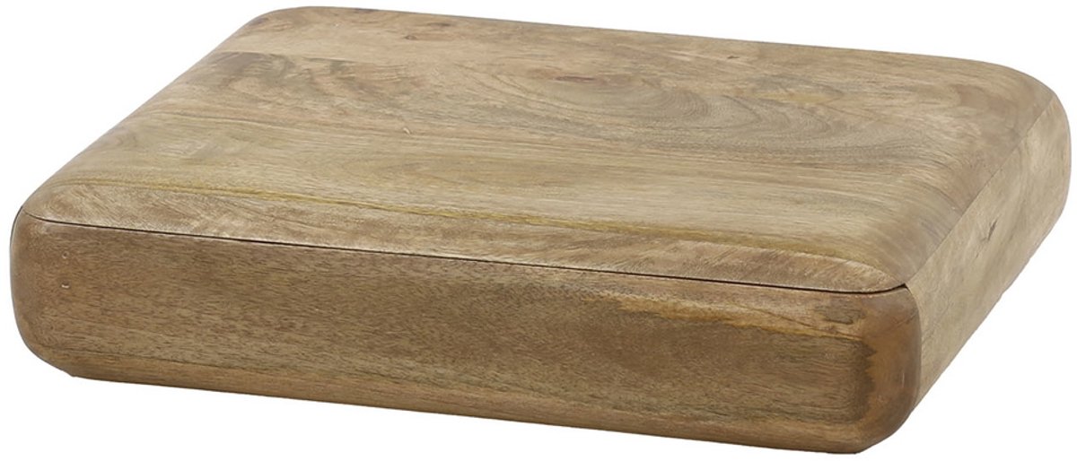 Giga Meubel Nachtkastje Sleek - Naturel Hout - 45x35x13cm