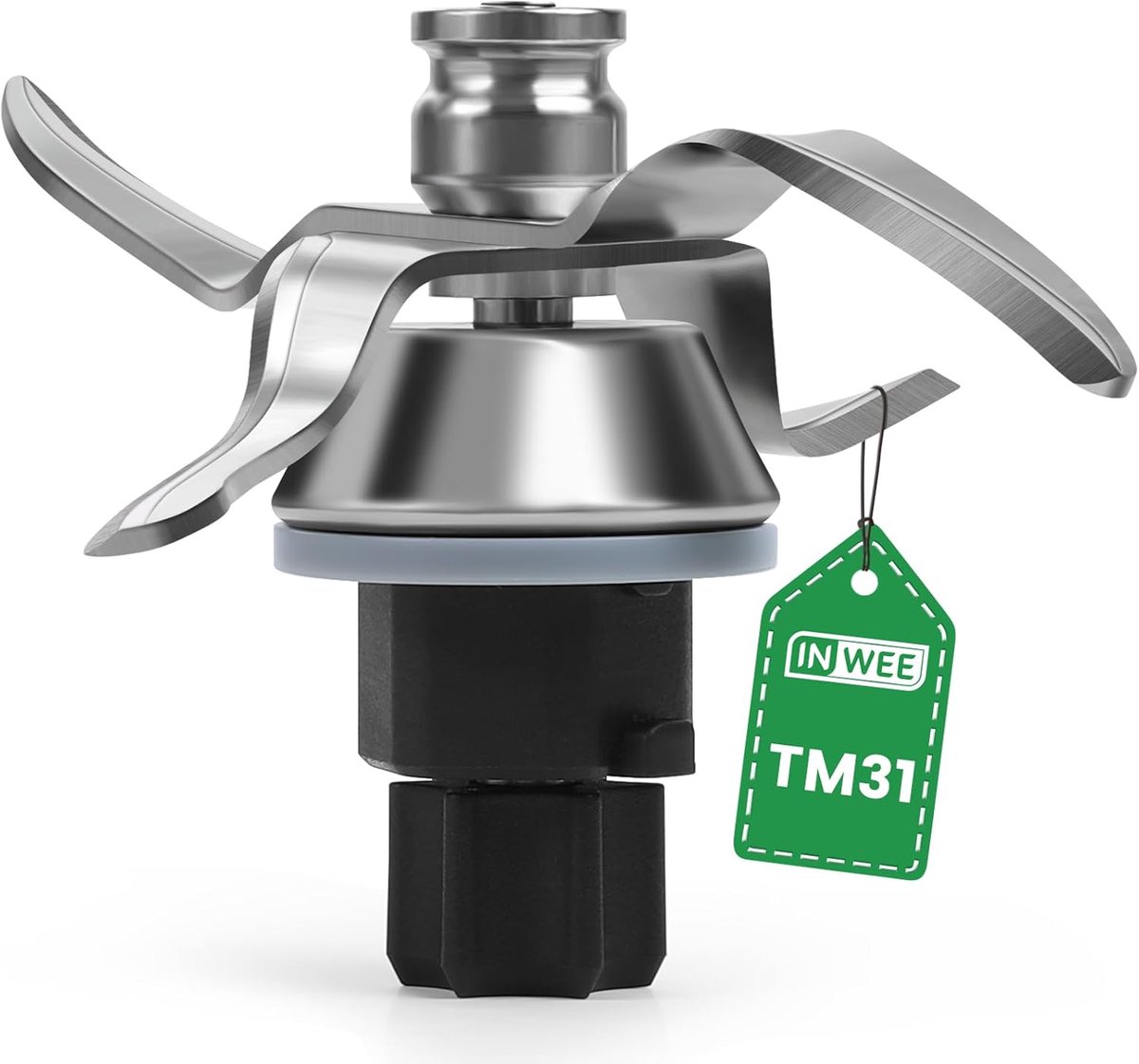 Vervangingsmes voor Thermomix TM31 - RVS mes met afdichtring - Efficiënt ingrediënten verwerken - ShopVlot