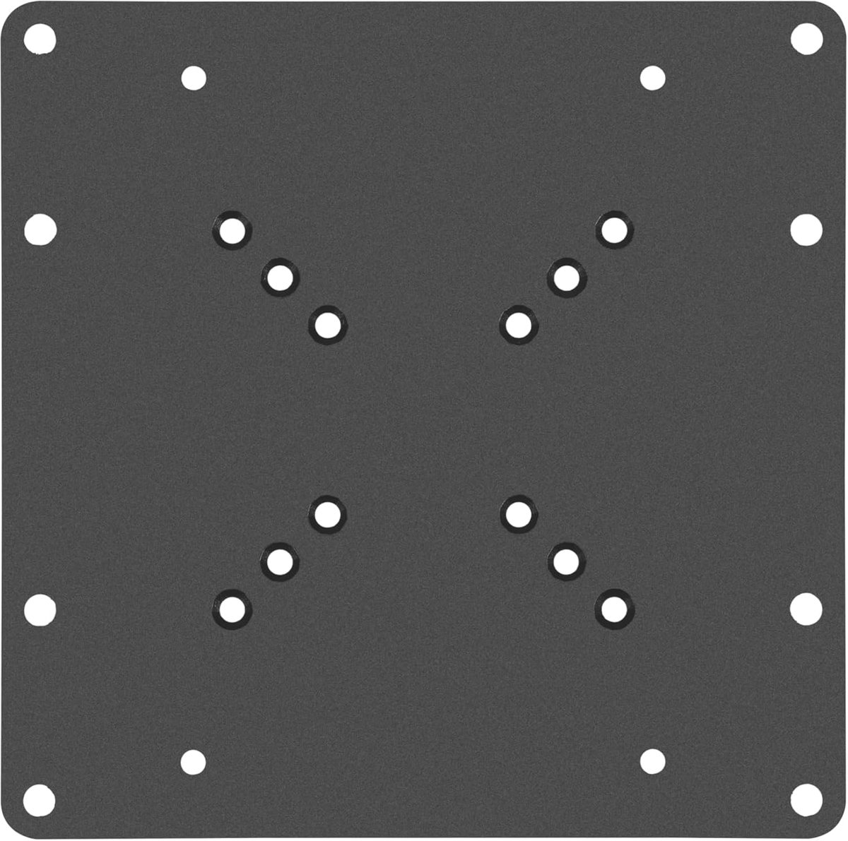 Perfect Universal VESA Adpapter VESA 50x50 to 200x200, 1-piece, black - ShopVlot