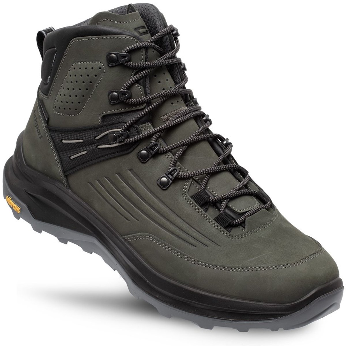 Grisport Outlander Mid grijs wandelschoenen uni (15603-03)