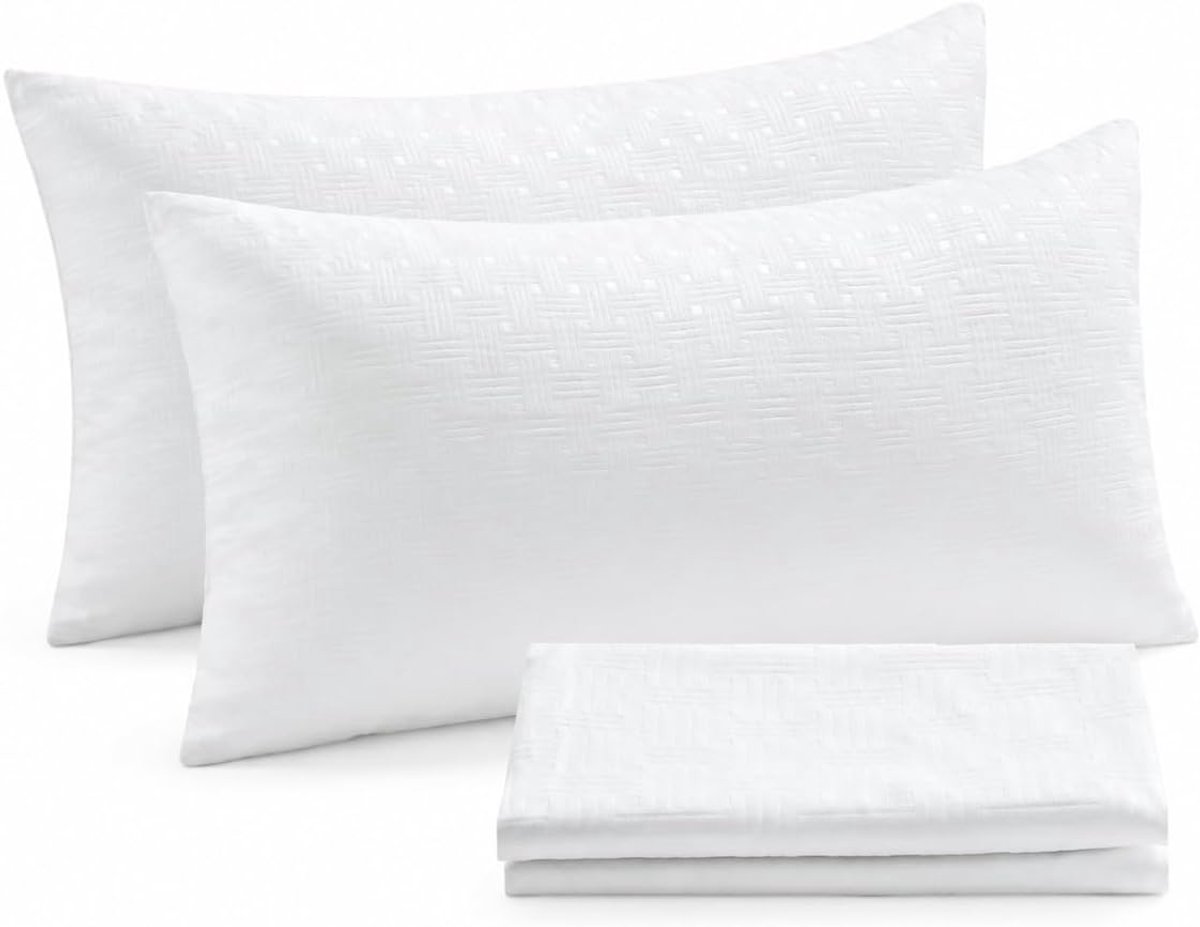 Kussenhoezen set van 2 - 40 x 80 cm - 100% microfiber - zacht en huidvriendelijk - ShopVlot