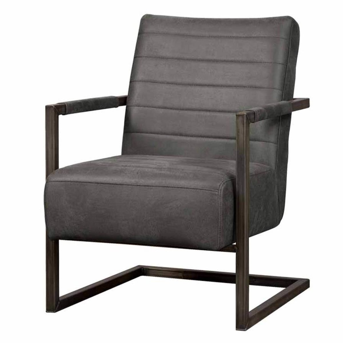 Tower Living Fauteuil Rocca Bull Antraciet