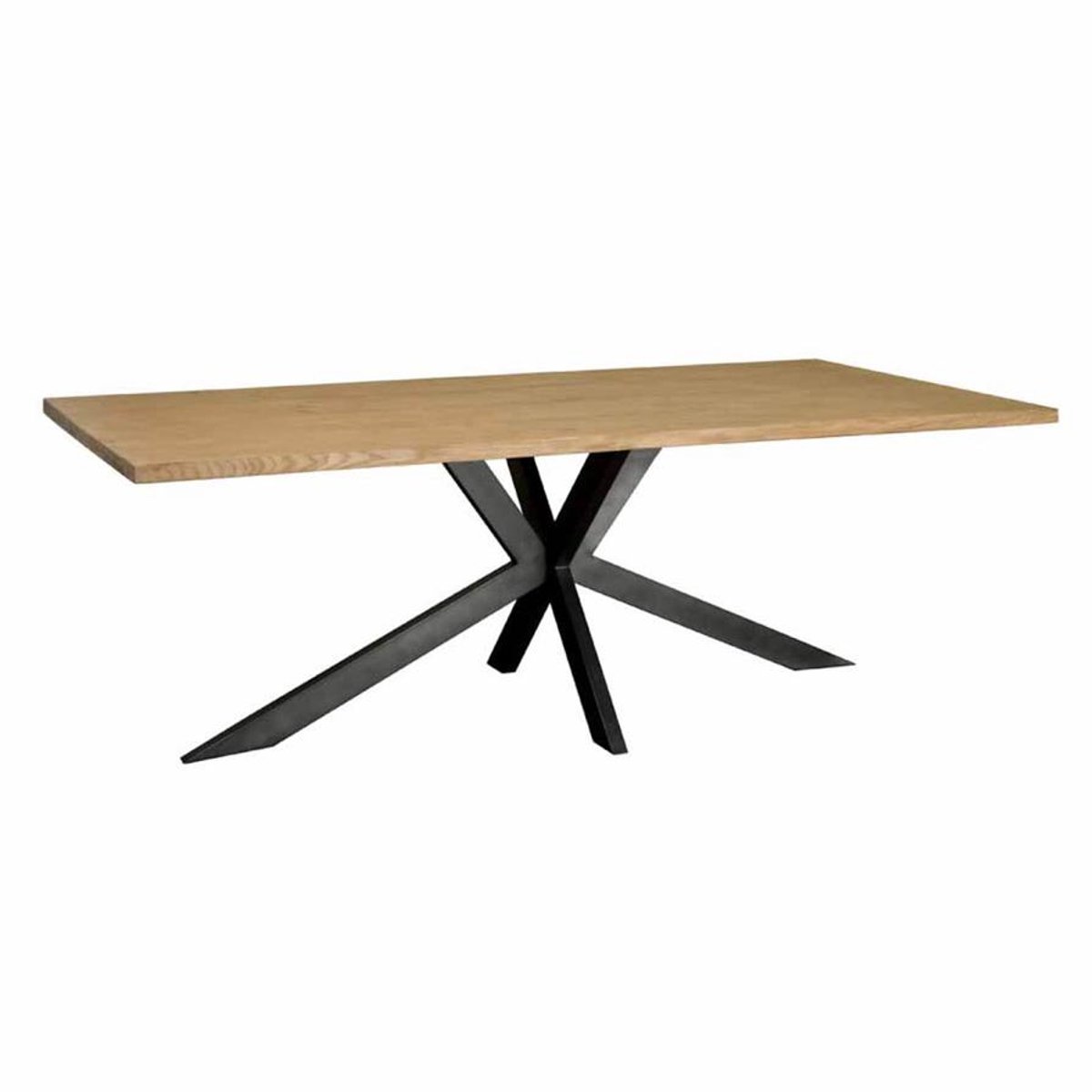 Tower Living Eettafel Luna - Rechthoek Bruin Hout - 240x100x77cm