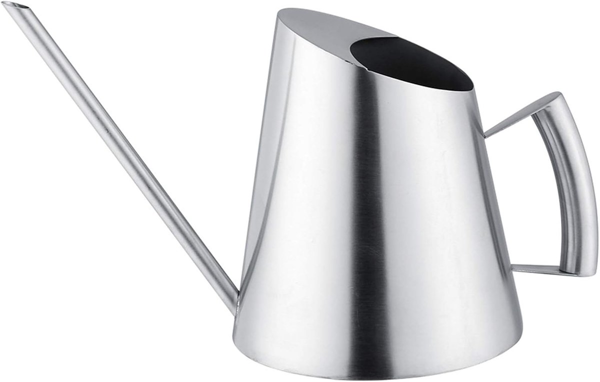 Plant gieter 50oz/1.5L - RVS gieter - lange uitloop - ideaal voor binnen en buiten - ShopVlot