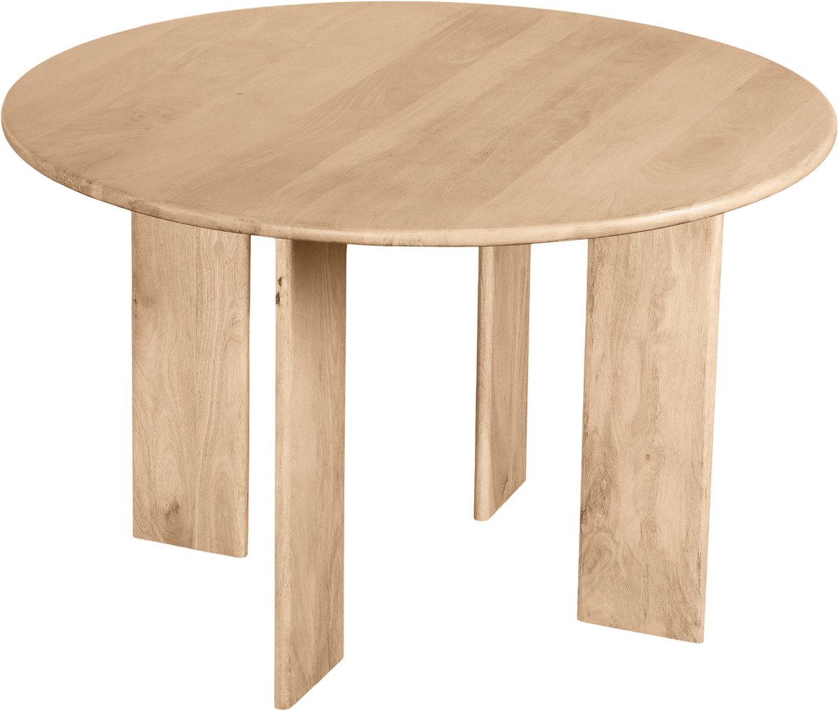 Lewis & Loft Eettafel Lila -Rond ⌀120 - FSC®-gecertificeerd mangohout - Naturel