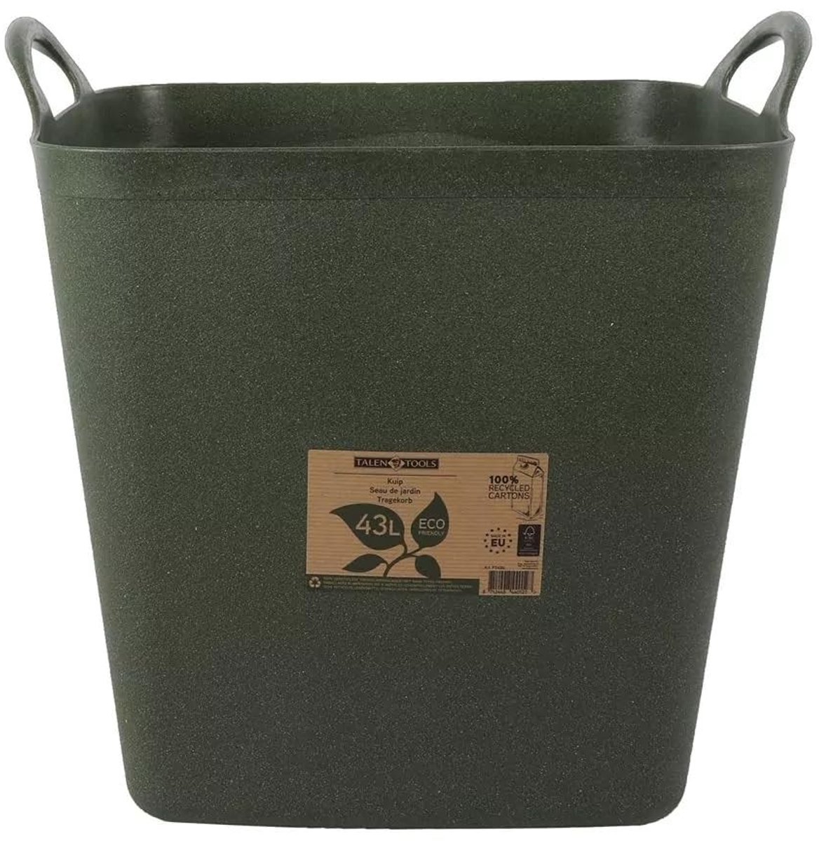 Solidchoice - Flexibele Kuip 43 Liter van 100% Gerecycled Materiaal