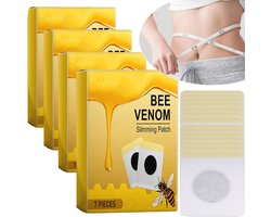 Bijengif Afslankpleisters - Slimming Patch - Afval Pleister Buik - Afslanken - Afvallen - Vetverbrander. Weight Loss Slimming Patches 28 Pcs - Lymphatic Drainage - for Women and Men .