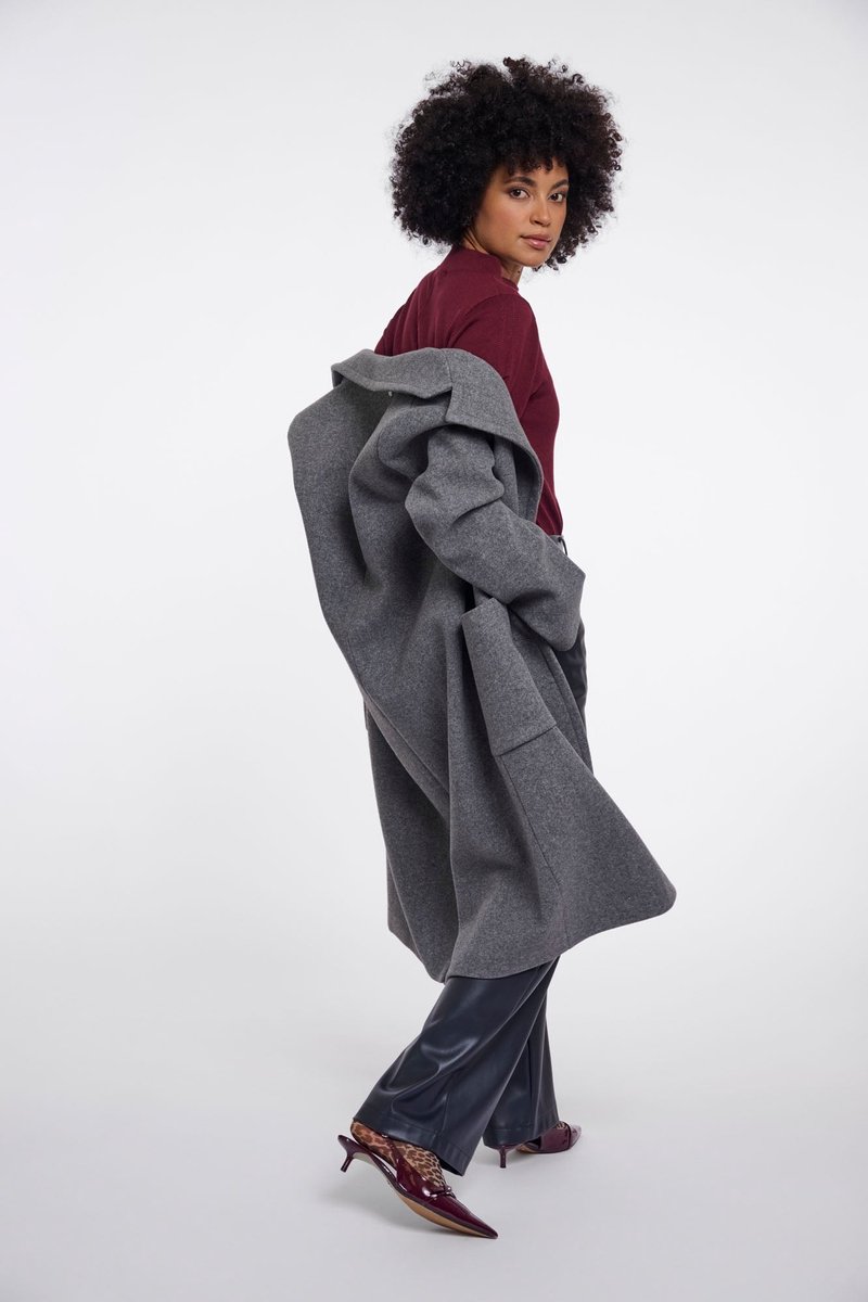 Rino & Pelle Jassen - Cecile coat - Grijs