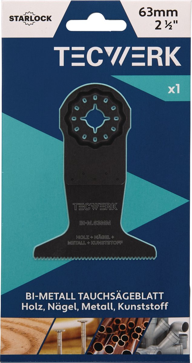 Tauchsägeblätter B.63mm Eintauch-T.40mm 1 St.Starlock TECWERK