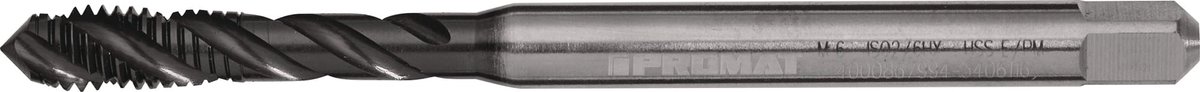 Machinetap DIN 371C Univ.M6x1mm HSS-Co PM HARDLUBE DIN 371 2xD TW