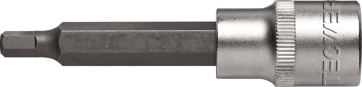 Steeksleutelinzet 1/2 inch Binnen-6-kant SW 6mm L.90mm TECWERK
