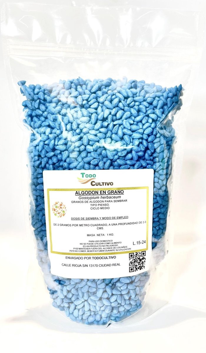 Solidchoice - Katoenen Korrels voor Zaaien 1 kg