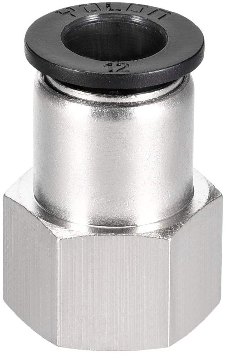 Solidchoice - 12mm Buiskoppeling met 1/2PT Schroefdraad