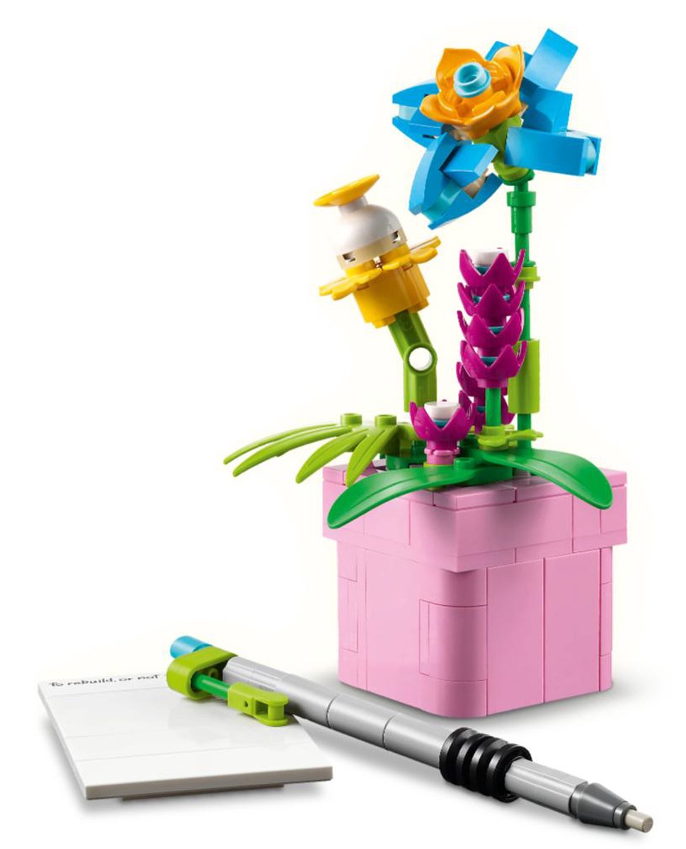 LEGO Creator 3in1 Typemachine met bloemen, Keytar en bloempot Speelgoed voor Kinderen 31169 — afbeelding 13