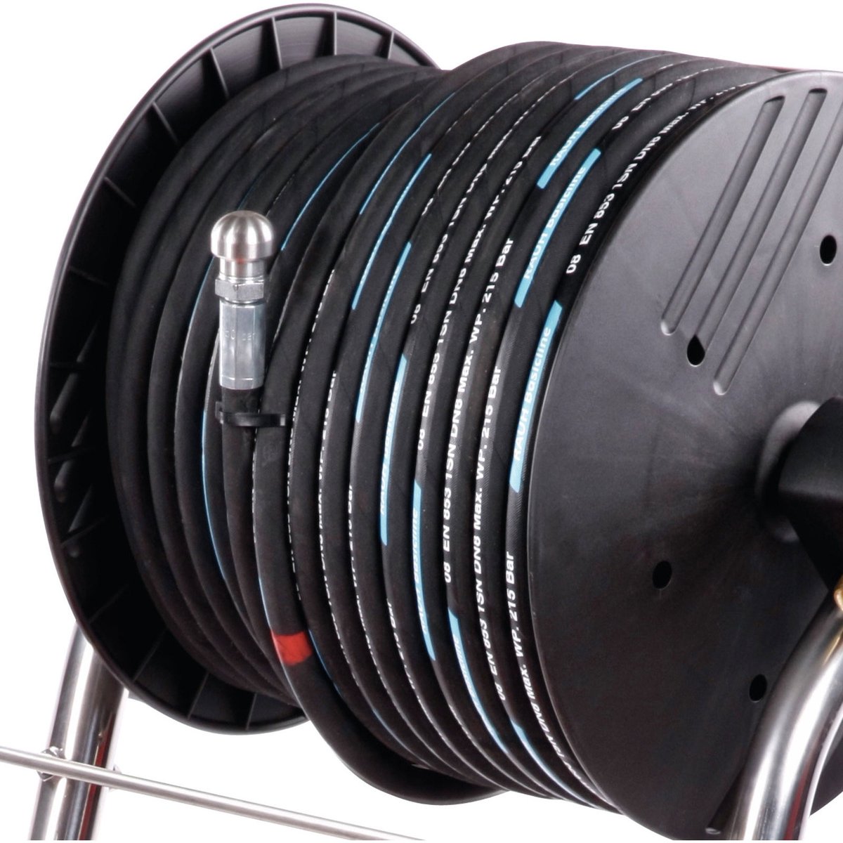 ROTHENBERGER Hogedrukslang 8mm/40m, compleet met aansluiting - 72820