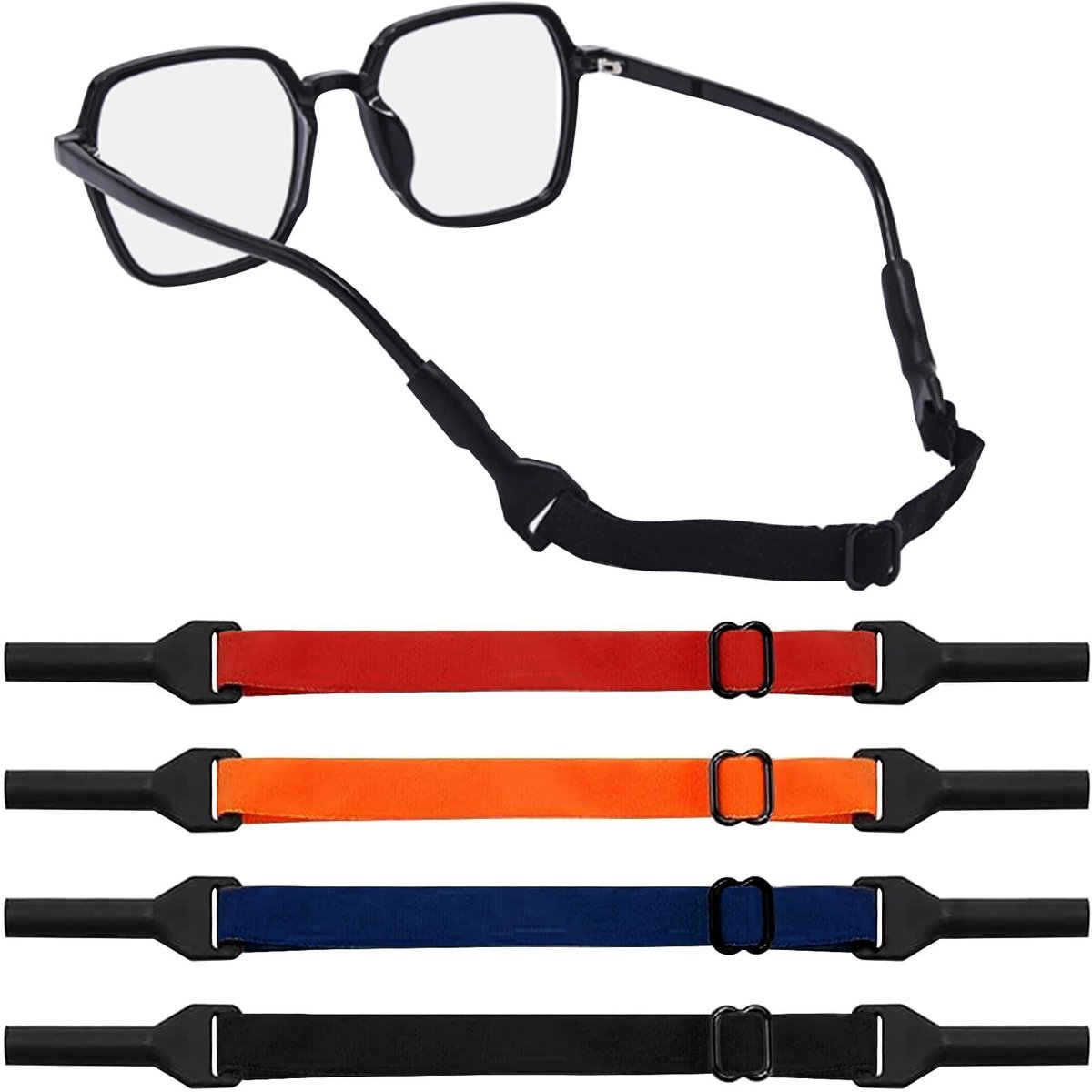 Solidchoice - Set van 4 Verstelbare Brillenhouders voor Dames en Heren