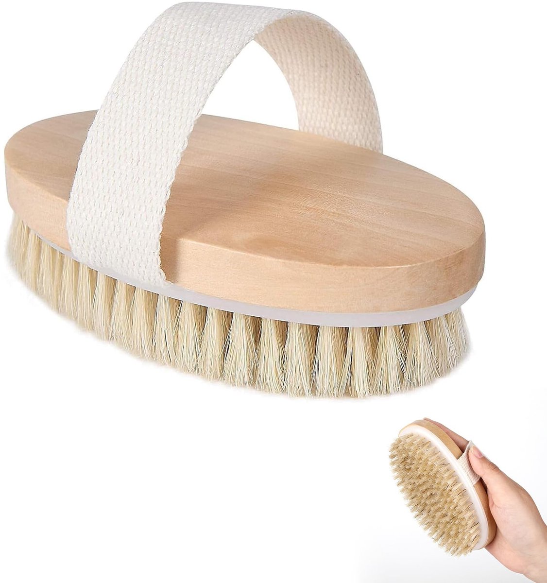 Solidchoice - Exfoliërende Borstel voor Droog Borstelen
