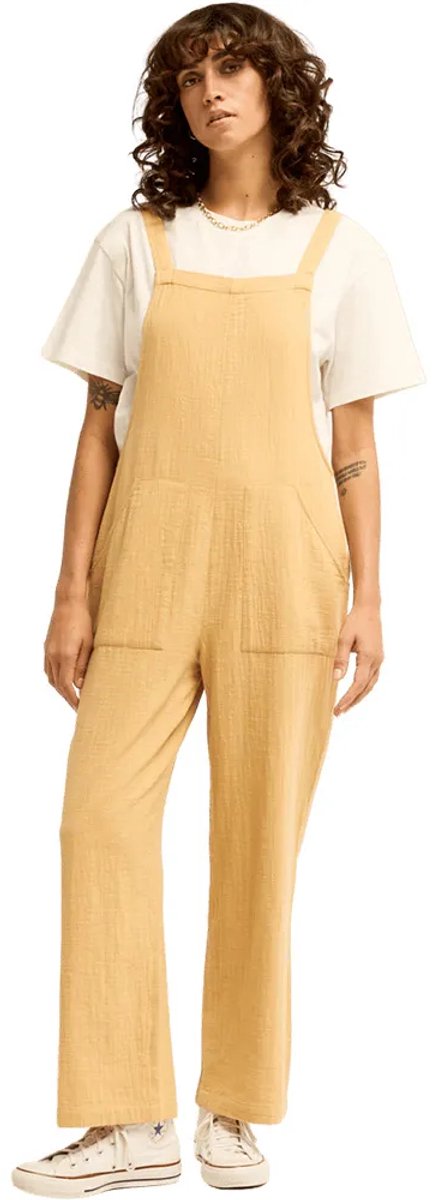 Billabong Pacific Time Mouwloze Overall Geel XS Vrouw