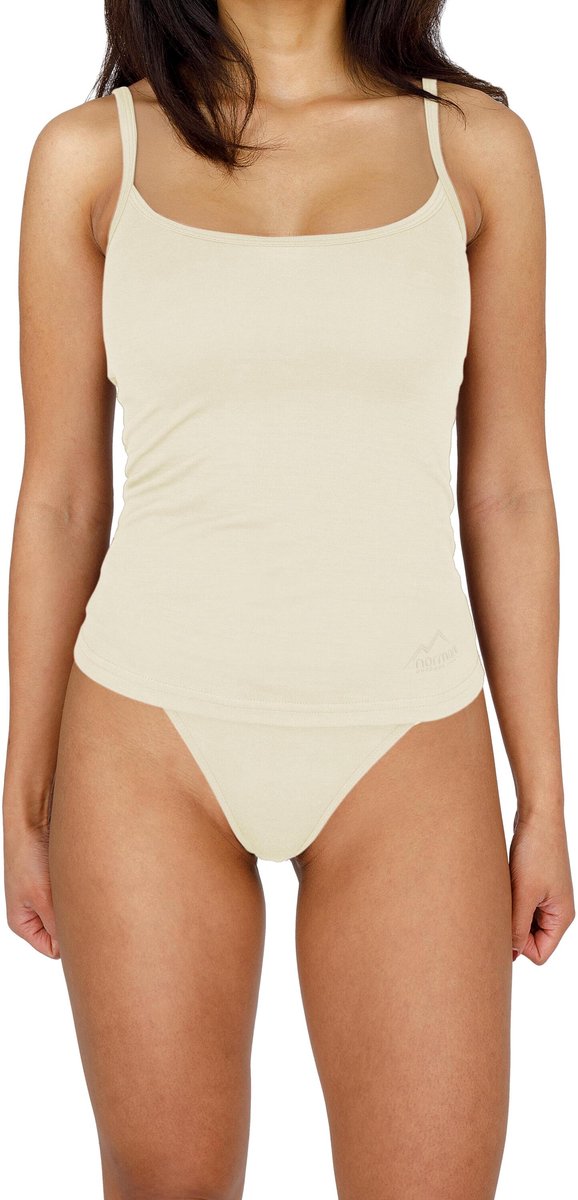 Dames-merino-top met spaghettibandjes „Kyneton“