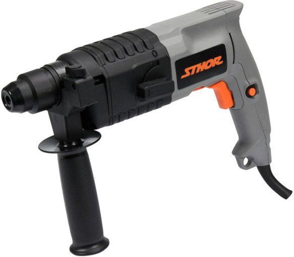 STHOR Boorhamer 500W – Met SDS-Plus Aansluiting – 2 Functies (Boren & Hammerboren) – Met Variabel Toerental