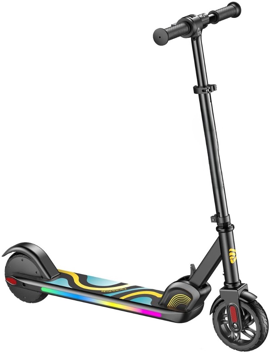 NIVA® Elektrische Step - In hoogte Verstelbaar - Elektrische Steps voor Kinderen - Zwart - 75cm x 25cm x 14cm
