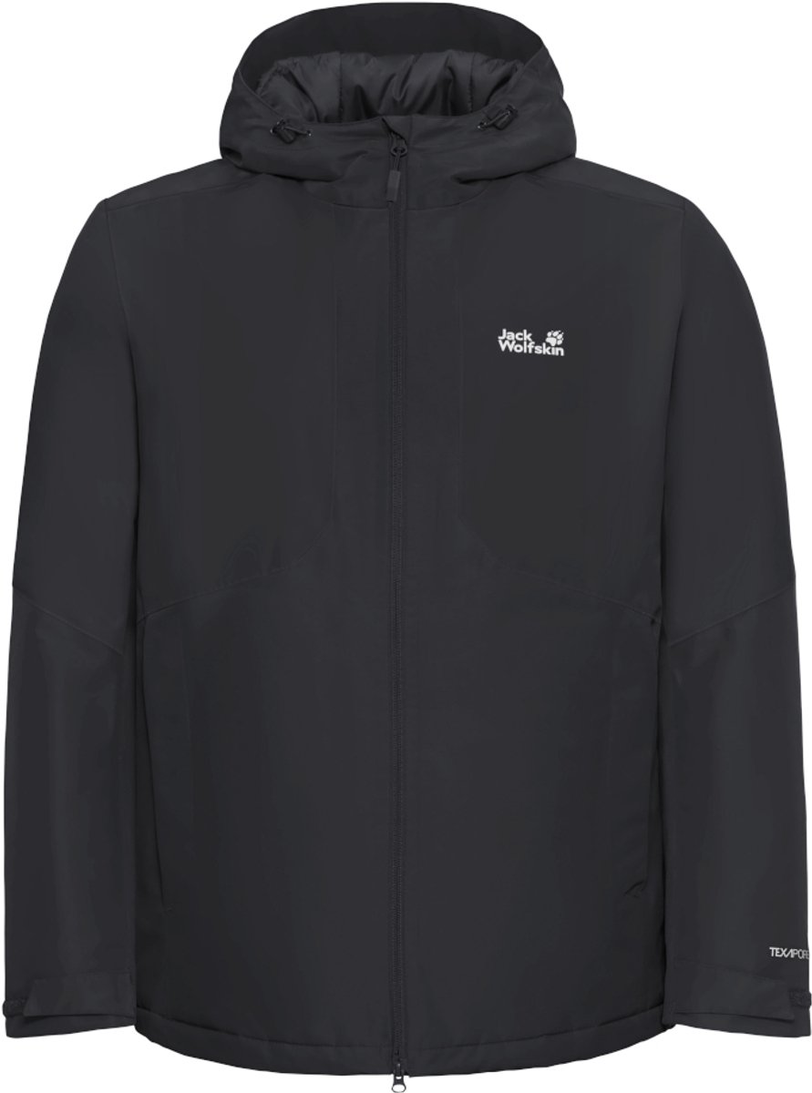 Jack Wolfskin STONETRAIL 2L INS JKT M Heren Outdoorjas Zwart